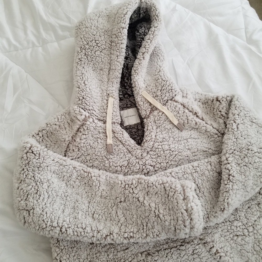Thread & Supply sherpa snuggle hoodie